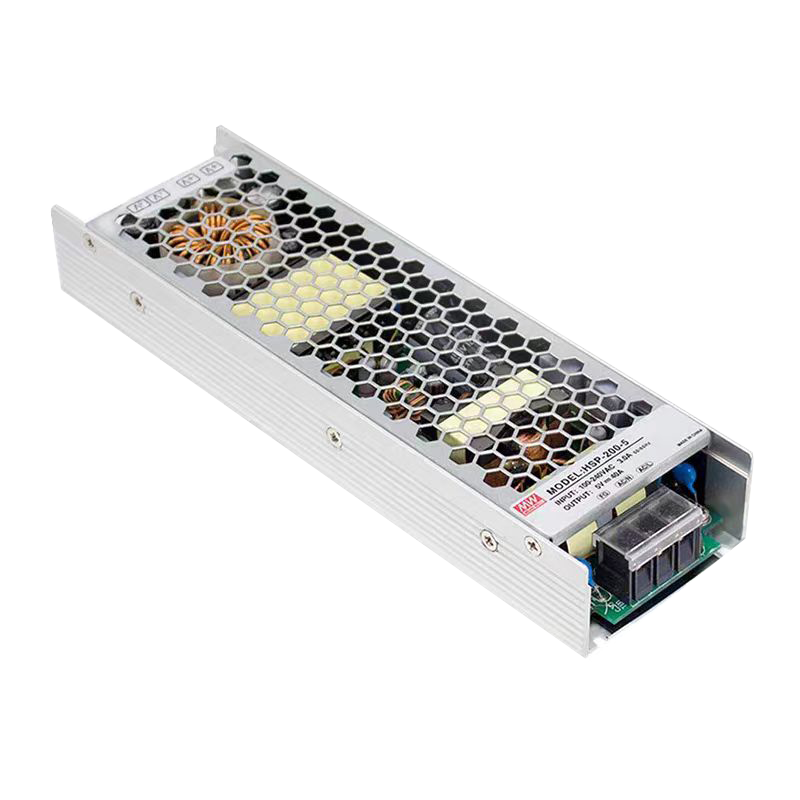 明纬HSP-200-4.2带有PFC功能开关电源HSP-200-5显示屏用防潮电源