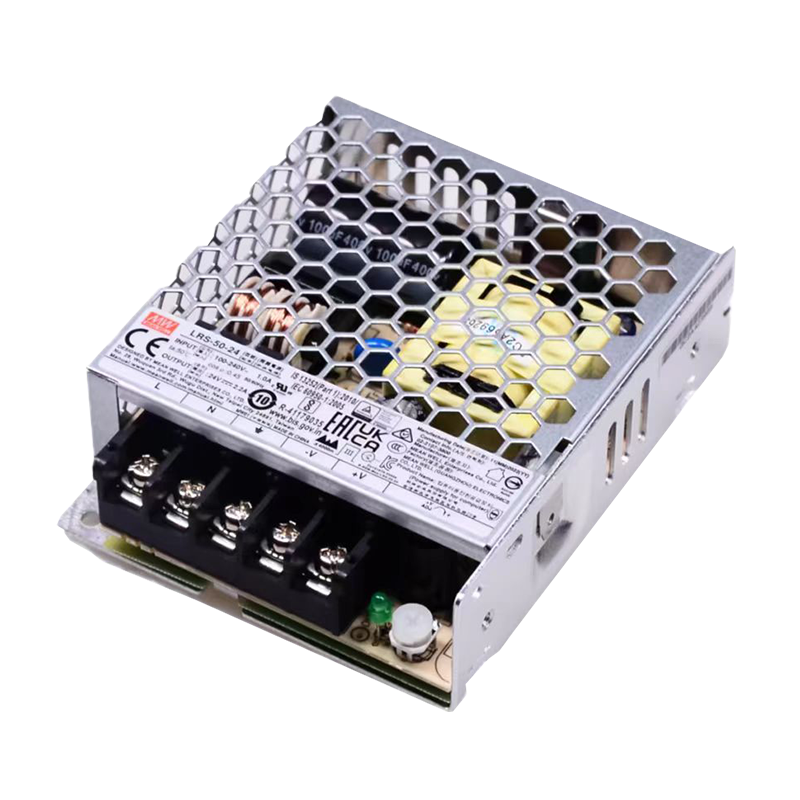 台湾明纬LRS-35-24机壳电源