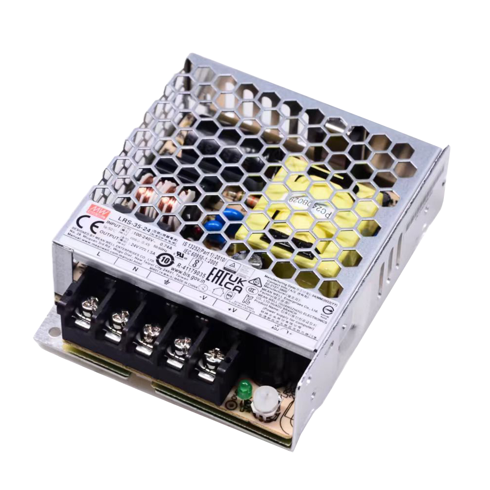 台湾明纬LRS-35-24机壳电源