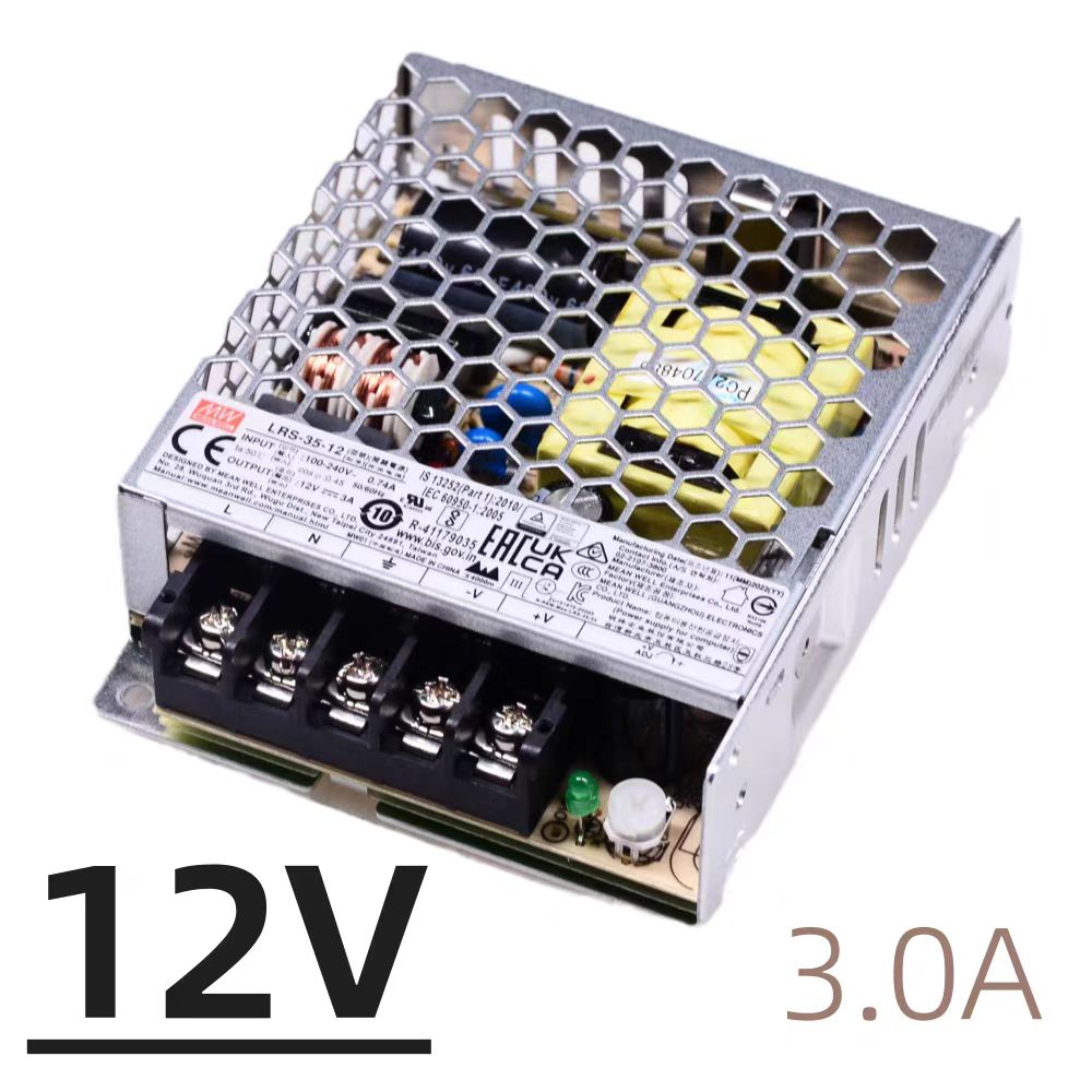 台湾明纬LRS-35-24机壳电源