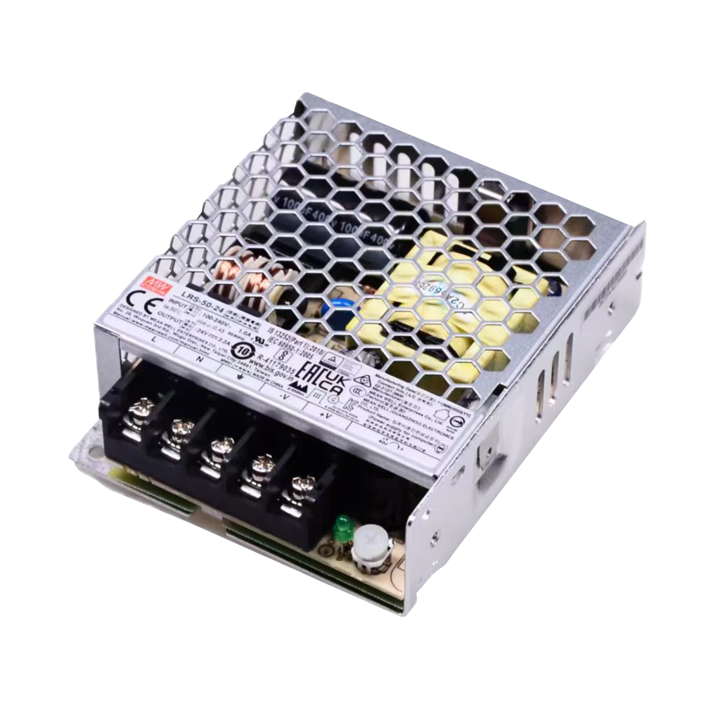 台湾明纬LRS-50-24机壳电源