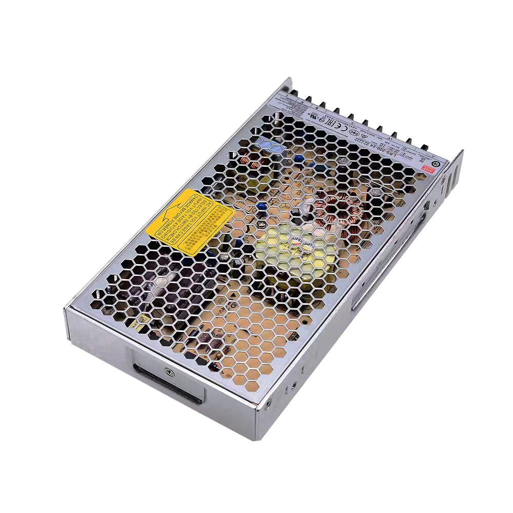 台湾明纬LRS-200-24机壳电源