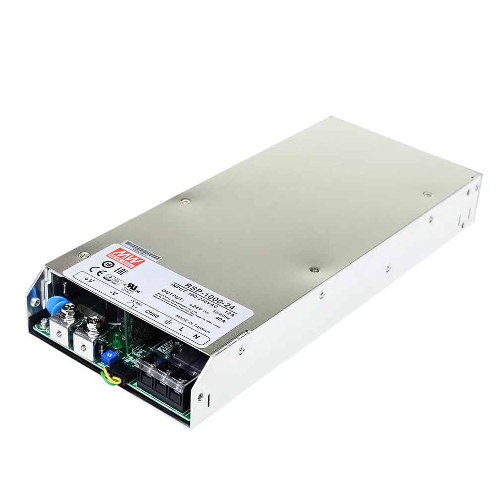 明纬RSP-1000-24带PFC直流电源