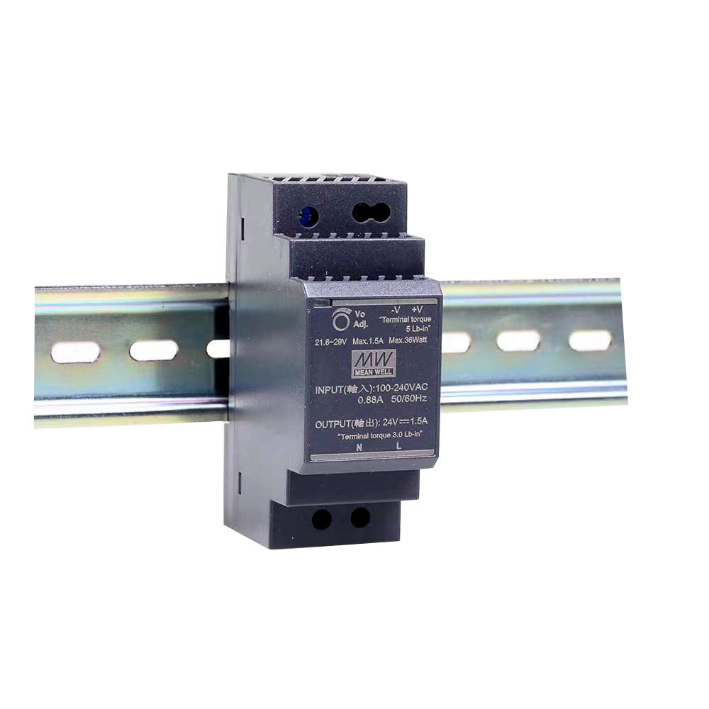 明纬导轨电源HDR-30-24