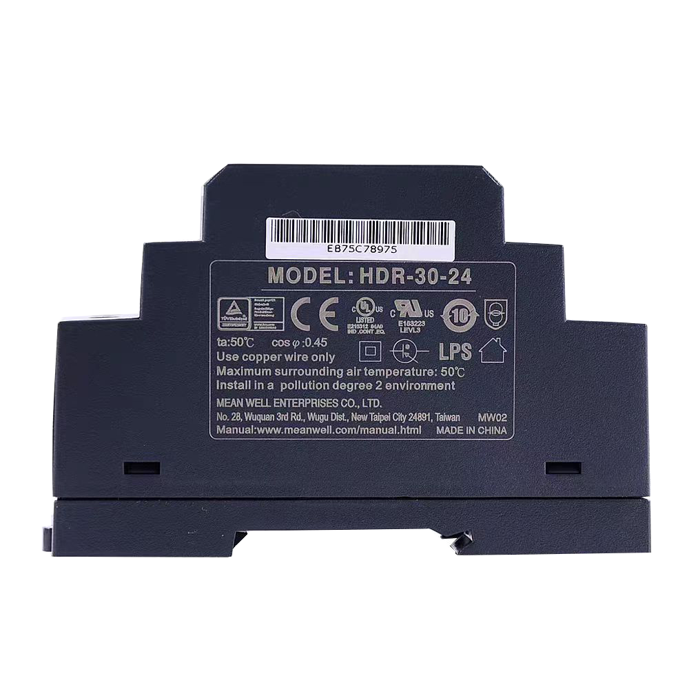 明纬导轨电源HDR-30-24