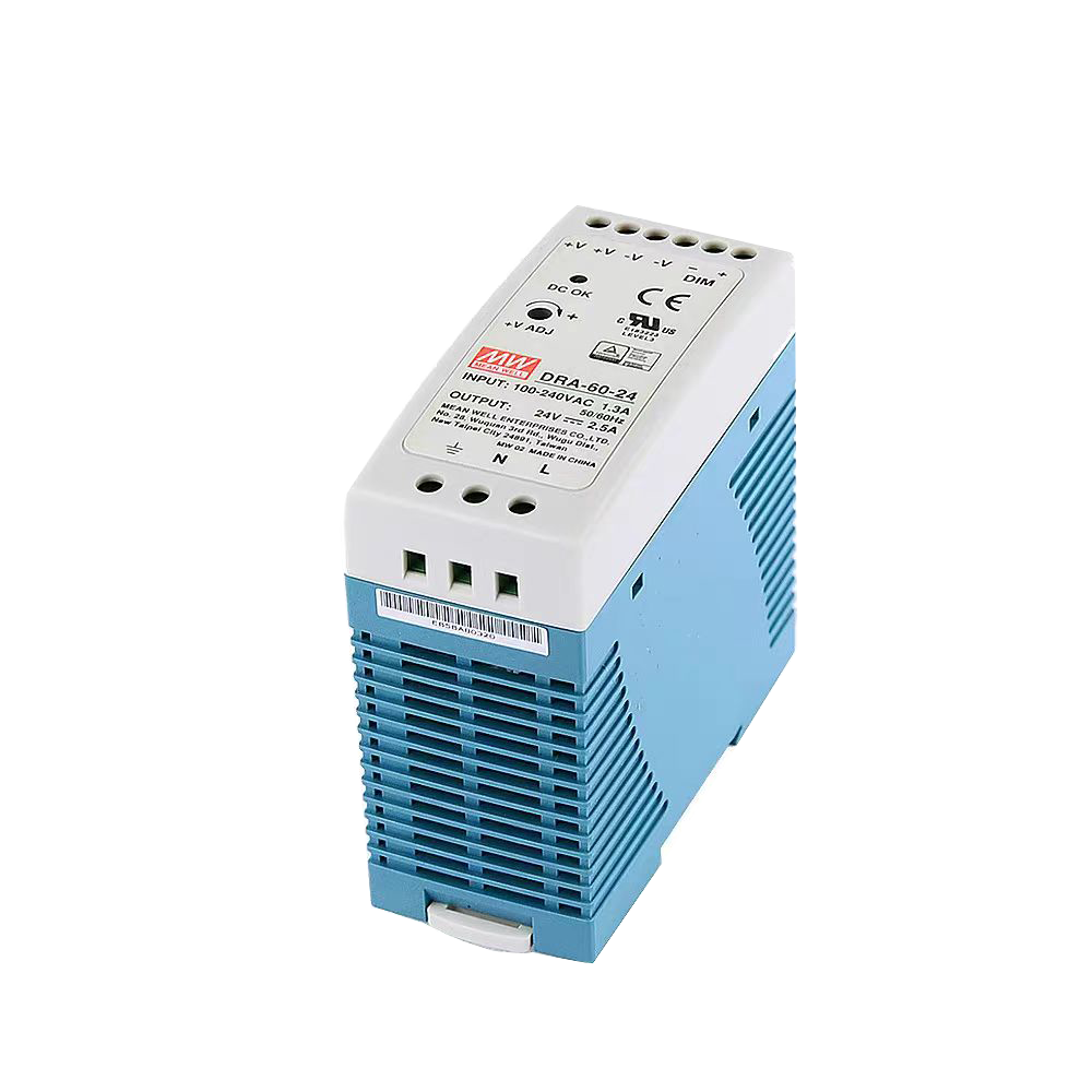 DRA-60-24明纬导轨电源