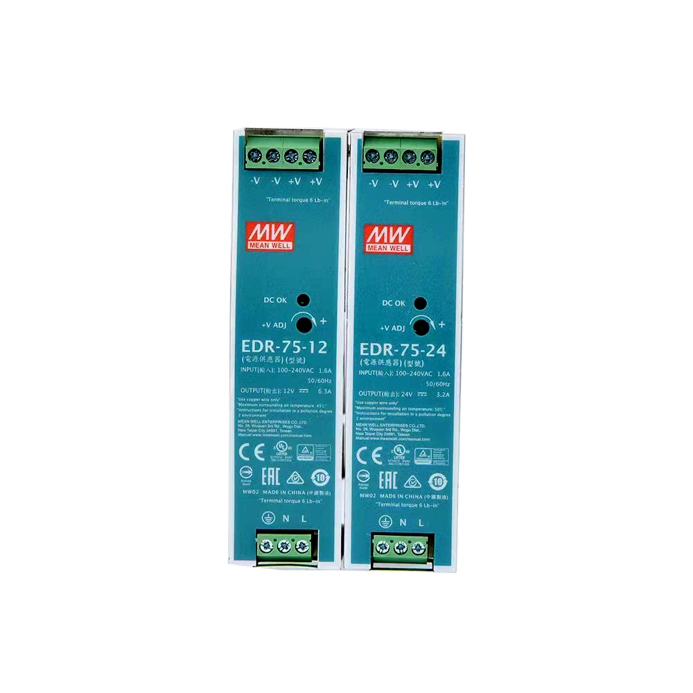 明纬EDR-75-24导轨电源