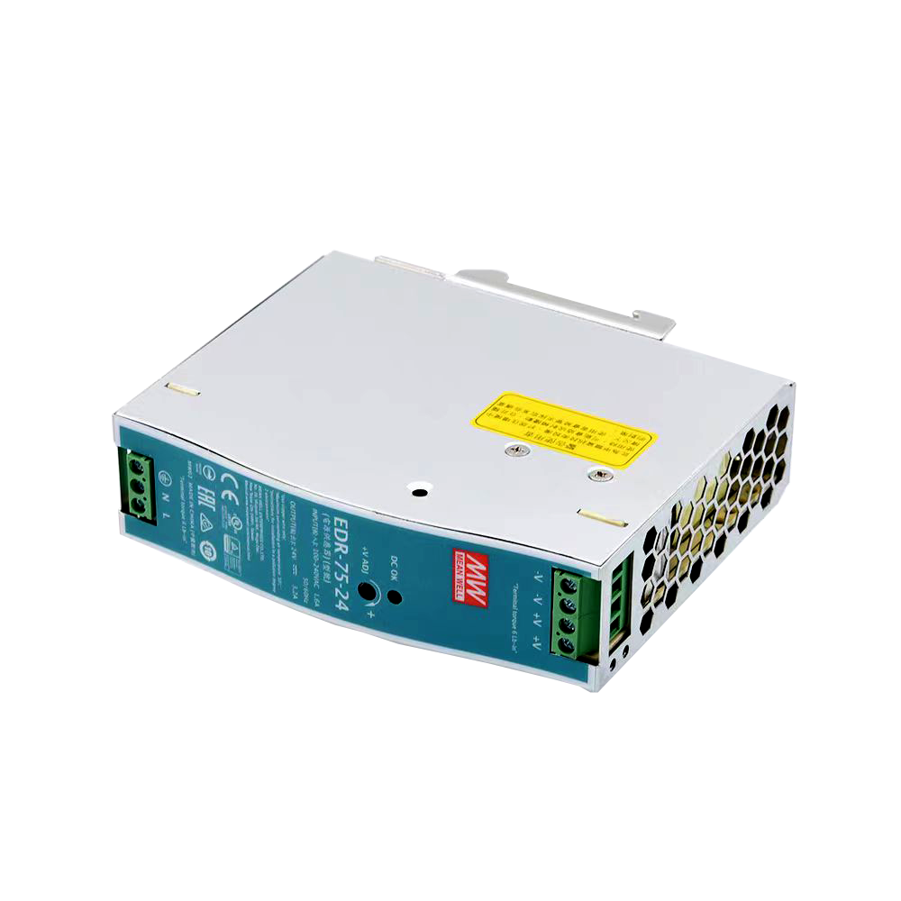 明纬EDR-75-24导轨电源