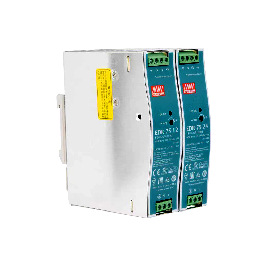 明纬EDR-75-24导轨电源
