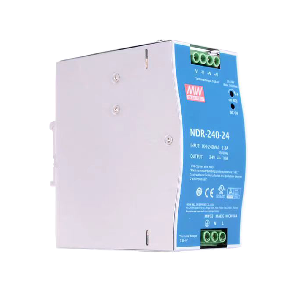 明纬NDR-240-48导轨电源