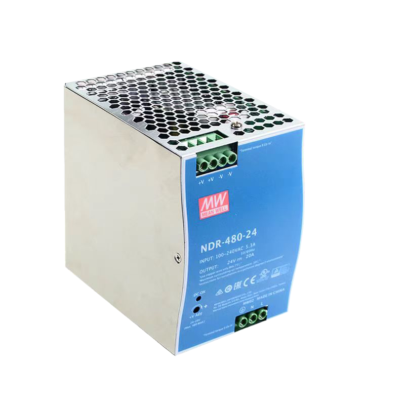 明纬NDR-480-24导轨电源