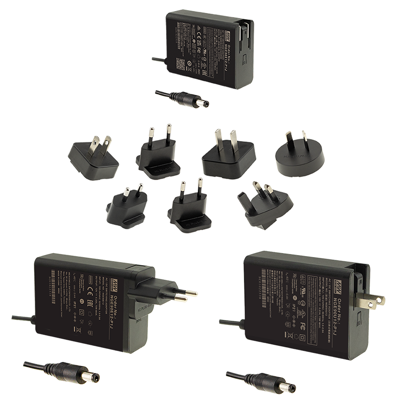 明纬90W绿能适配器NGE90I12-P1J