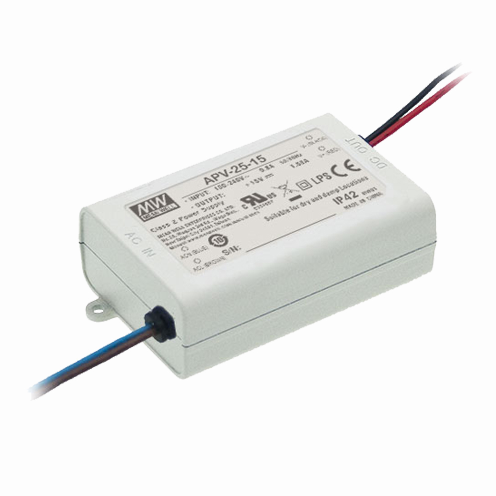 明纬LED电源APV-25-24
