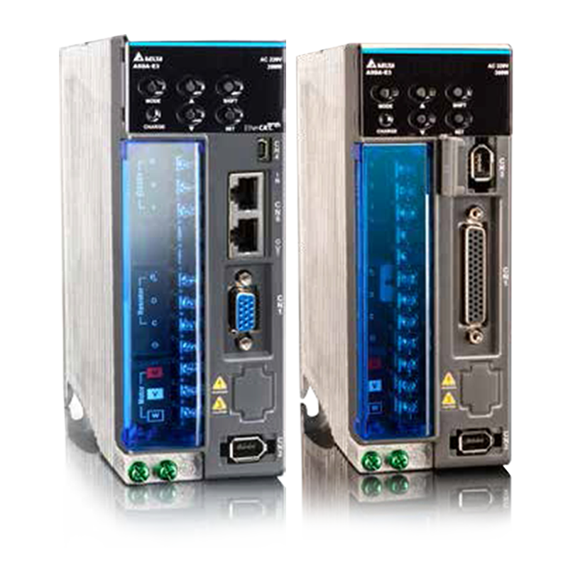 台达ASDA-E3系列1KW伺服驱动器ASD-E3-1021-L/ASD-E3-1021-E小型化电气设备EtherCAT伺服电机ECM-E3M-E21310RSE/ECM-E3M-E21310SSE