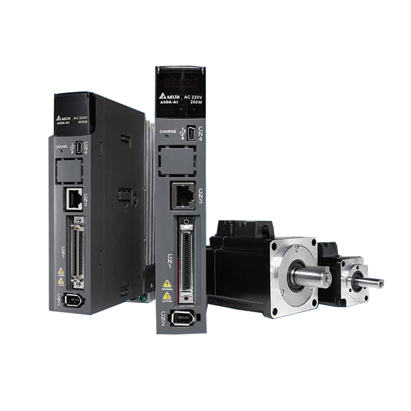 台达ASDA-A3系列400W伺服驱动器ASD-A3-0421-L搭配伺服电机ECM-A3系列ECM-A3H-C10604RS1/ECM-A3H-C10804R71