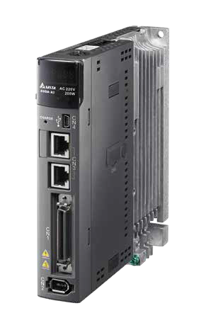 台达ASDA-A3系列750W伺服驱动器ASD-A3-0721-L搭配伺服电机ECM-A3系列ECM-A3H-C10807RS1/ECM-A3H-C10807SS1中惯量带刹车