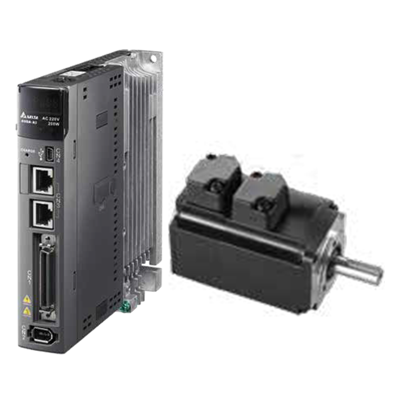 台达ASDA-A3系列400W伺服驱动器ASD-A3-0421-L搭配伺服电机ECM-A3系列ECM-A3H-C10604RS1/ECM-A3H-C10804R71