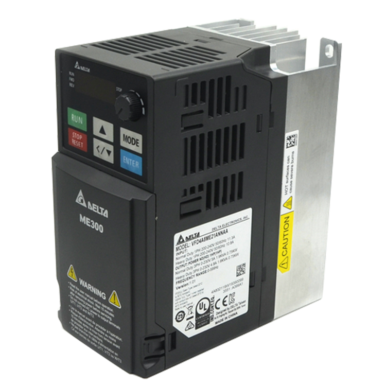 台达ME300系列精巧简易型矢量控制变频器VFD4A8ME21ANNAA / VFD2A8ME21ANNAA 内置 EMC 滤波器