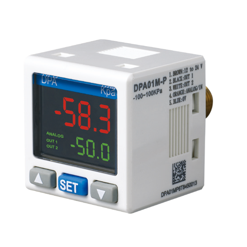 台达DPA系列多功能负压表DPA01M-P模拟量输出压力传感器DPA01N-P