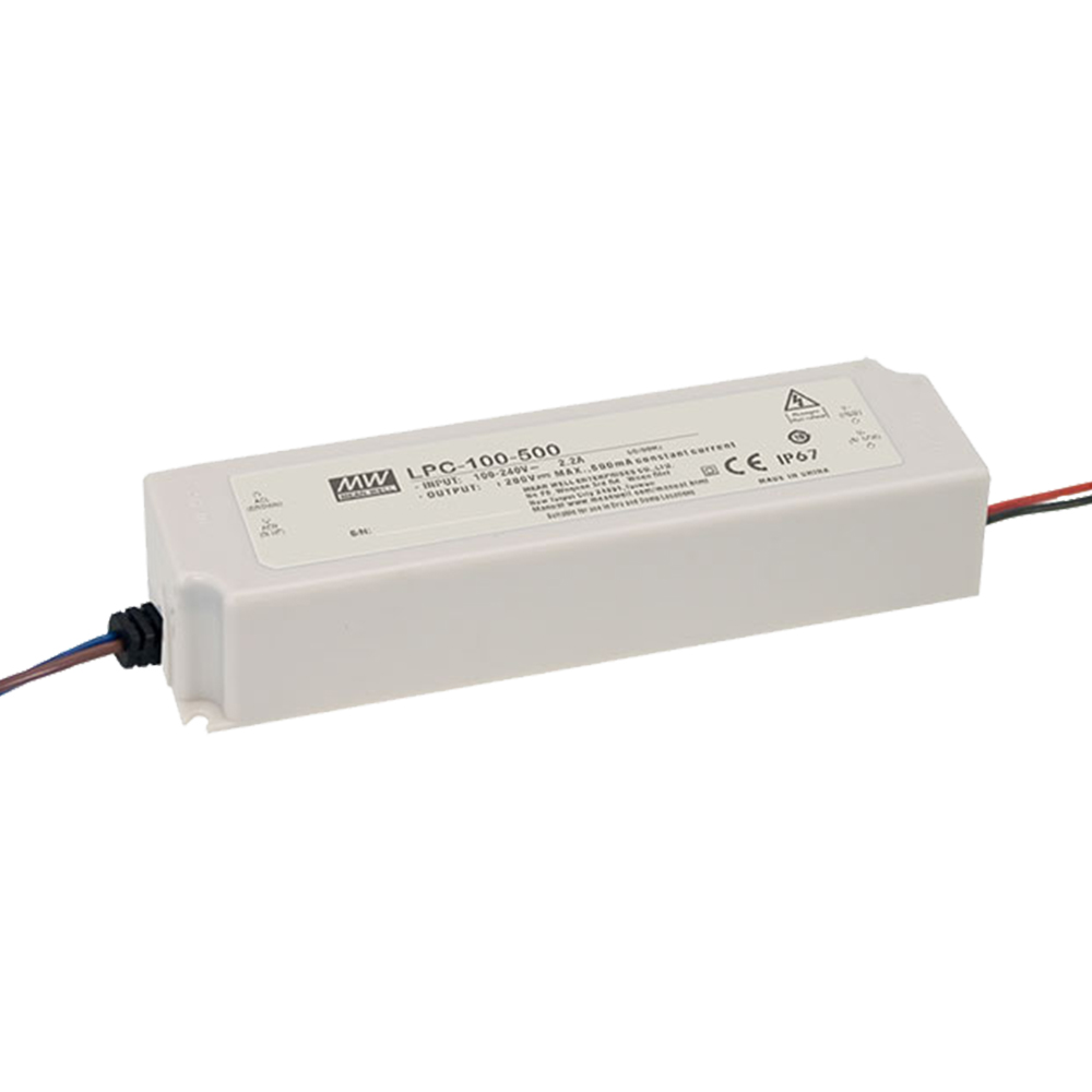 明纬LPC-100系列100W单组输出LED开关电源