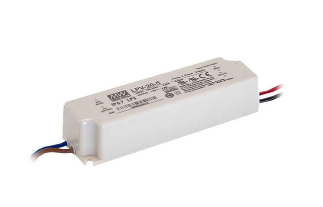 明纬LPV-20系列20W单组输出开关电源