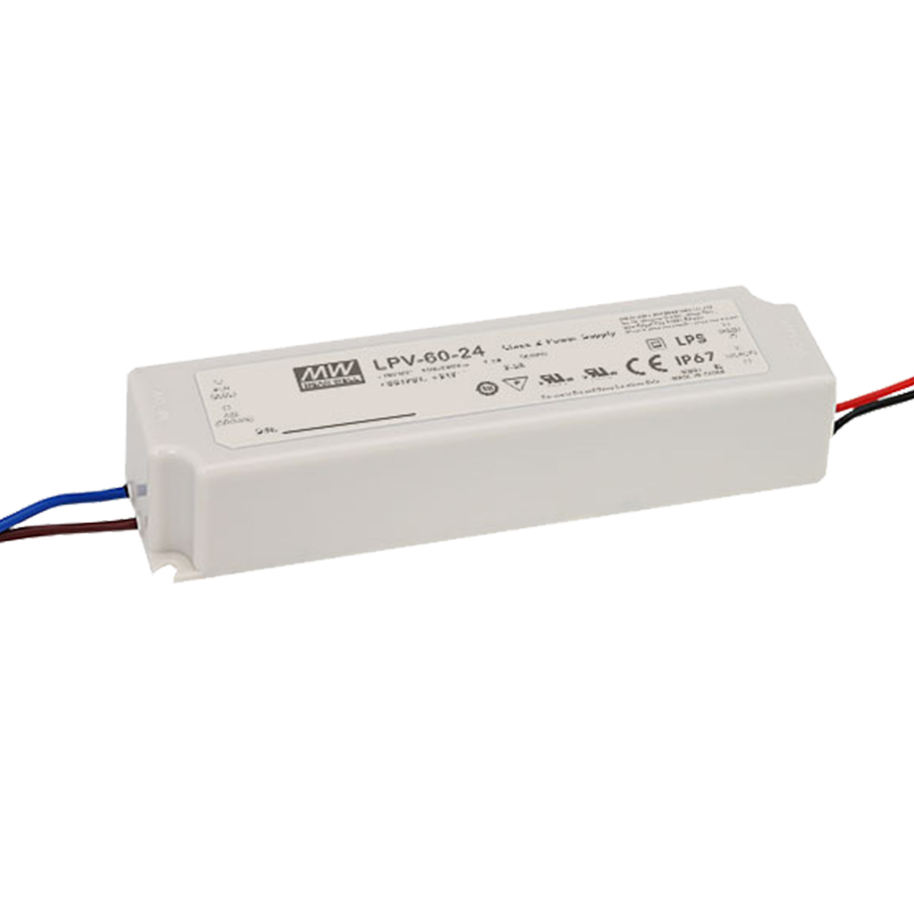 明纬LPV-60系列60W单组输出开关电源