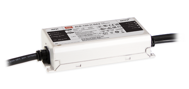 明纬XLG-100-DA2系列100W恒功率LED驱动器