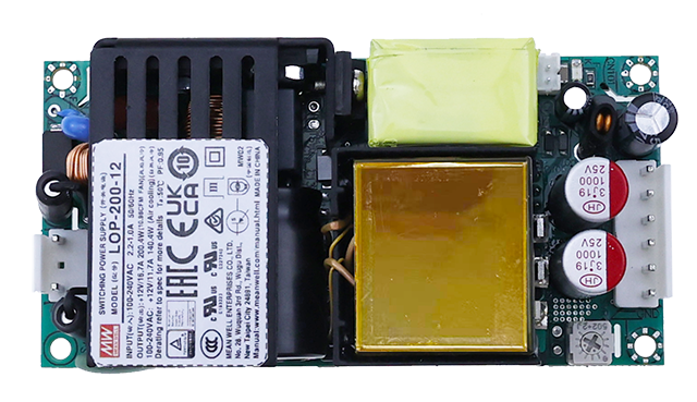 台湾明纬LOP-200系列基板型电源供应器医疗用电源