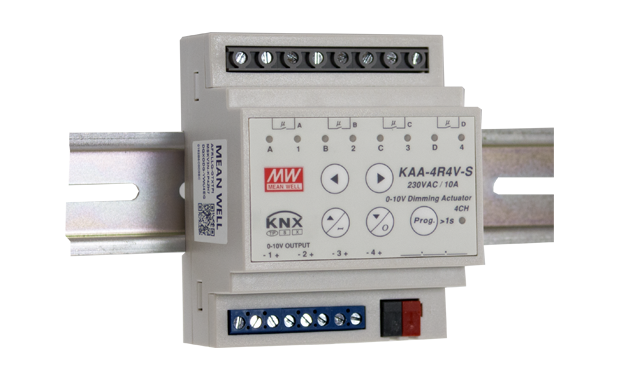 台湾明纬KNX LED执行器/调光器KAA-4R4V-10S