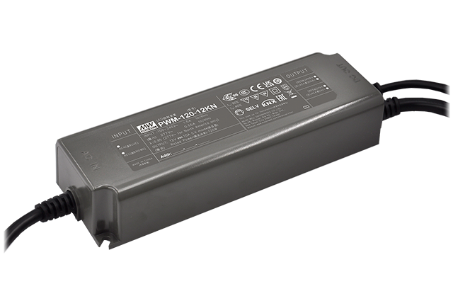 台湾明纬PWM-120-KN系列120W恒压PWM输出LED驱动器PWM-120-24KN