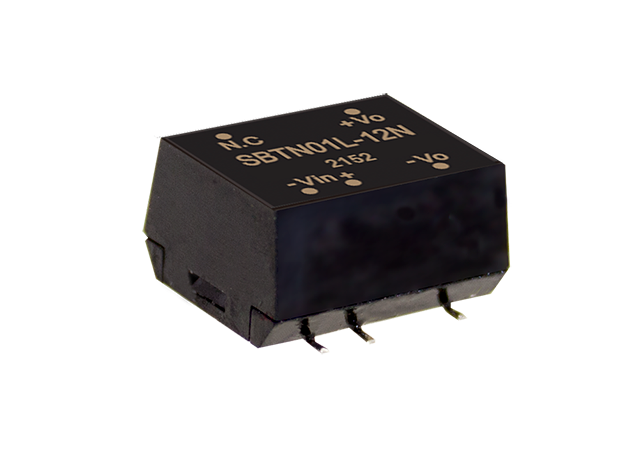 明纬电源SBTN01-N系列1W SMD封装DC-DC非稳压转换器