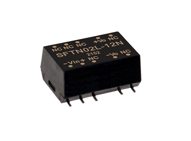 明纬电源SFTN02-N系列2W SMD封装DC-DC非稳压转换器